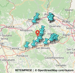 Mappa Via Ramoni Torre, 50054 Fucecchio FI, Italia (11.4265)