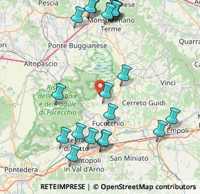 Mappa Via Ramoni Torre, 50054 Fucecchio FI, Italia (9.7345)