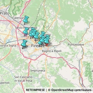 Mappa Via Fabrizio de André angolo, 50136 Firenze FI, Italia (5.66538)
