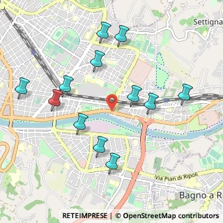 Mappa Via Fabrizio de André angolo, 50136 Firenze FI, Italia (1.0875)