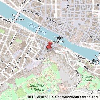 Mappa Via de' Guicciardini, 43, 50125 Firenze, Firenze (Toscana)