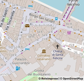 Mappa Via de' Barbadori, 50125 Firenze FI, Italia (0)