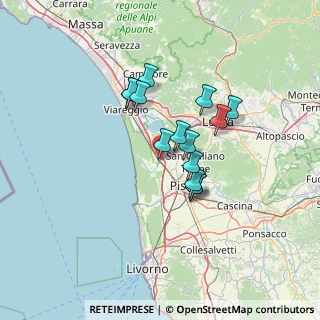Mappa Via Mazzini, 56019 Migliarino PI, Italia (10.46786)