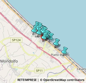 Mappa Via Molise, 61037 Marotta PU, Italia (0.80375)