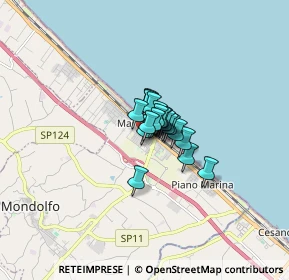 Mappa Via Molise, 61037 Marotta PU, Italia (0.627)