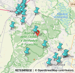 Mappa Via Romana Lucchese Galleno, 50054 Fucecchio FI, Italia (5.694)