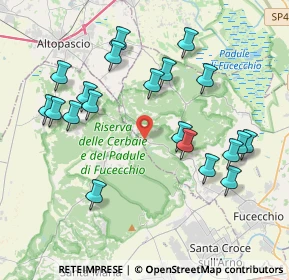 Mappa Via Romana Lucchese Galleno, 50054 Fucecchio FI, Italia (4.2575)