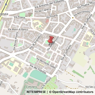 Mappa Via dell'Olivuzzo, 122, 50143 Firenze, Firenze (Toscana)