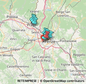 Mappa Via del Caravaggio, 50143 Firenze FI, Italia (14.09909)