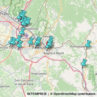 Mappa Via della Casaccia, 50136 Firenze FI, Italia (9.941)