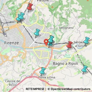 Mappa Via della Casaccia, 50136 Firenze FI, Italia (2.37455)