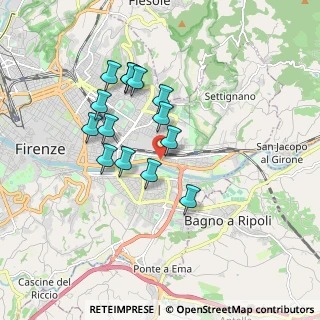 Mappa Via della Casaccia, 50136 Firenze FI, Italia (1.55571)