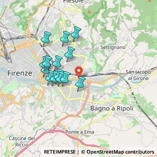 Mappa Via della Casaccia, 50136 Firenze FI, Italia (1.62929)