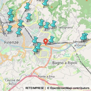 Mappa Via della Casaccia, 50136 Firenze FI, Italia (2.62118)