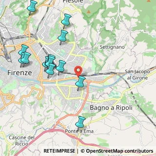 Mappa Via della Casaccia, 50136 Firenze FI, Italia (2.36714)