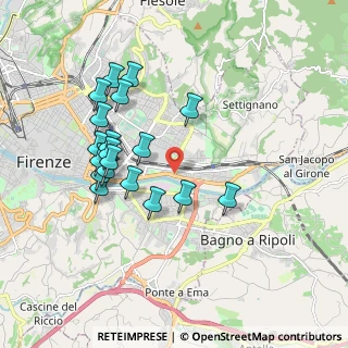 Mappa Via della Casaccia, 50136 Firenze FI, Italia (1.83421)