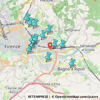 Mappa Via della Casaccia, 50136 Firenze FI, Italia (1.725)