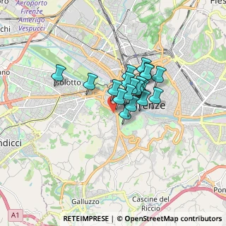 Mappa Via di S. Francesco di Paola, 50124 Firenze FI, Italia (1.111)
