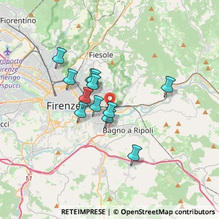 Mappa Via Filippo Turati, 50137 Firenze FI, Italia (2.85917)