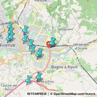Mappa Via Filippo Turati, 50137 Firenze FI, Italia (2.45733)