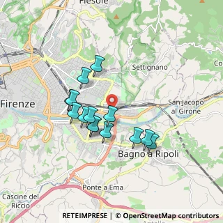 Mappa Via Filippo Turati, 50137 Firenze FI, Italia (1.52357)