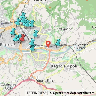 Mappa Via Filippo Turati, 50137 Firenze FI, Italia (2.52643)