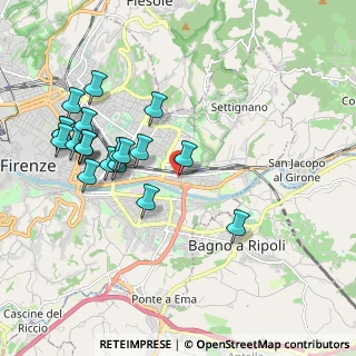 Mappa Via Filippo Turati, 50137 Firenze FI, Italia (2.138)