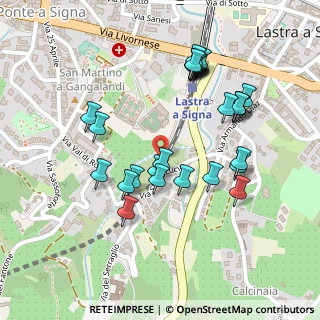 Mappa Via Santa Lucia, 50055 Lastra a Signa FI, Italia (0.24815)