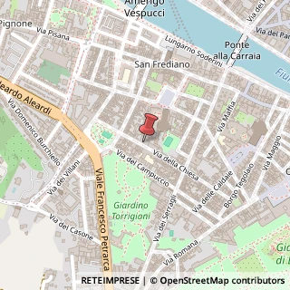 Mappa Via della Chiesa, 66, 50124 Firenze, Firenze (Toscana)