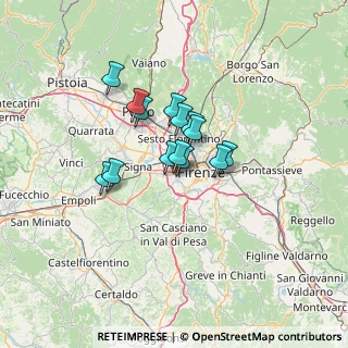Mappa Via Pisana, 50143 Scandicci FI, Italia (8.94857)