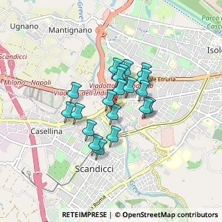 Mappa Via Pisana, 50143 Scandicci FI, Italia (0.6375)