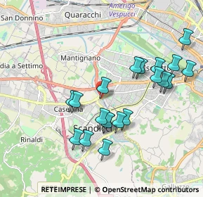 Mappa Via Pisana, 50143 Scandicci FI, Italia (1.94)