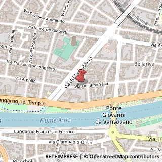 Mappa Via Quintino Sella, 67, 50136 Firenze, Firenze (Toscana)