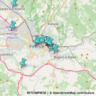 Mappa Via Urbano Rattazzi, 50136 Firenze FI, Italia (2.77917)