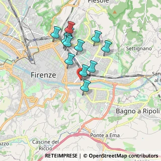 Mappa Via Urbano Rattazzi, 50136 Firenze FI, Italia (1.55417)