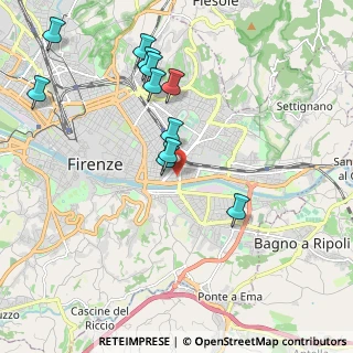 Mappa Via Urbano Rattazzi, 50136 Firenze FI, Italia (2.10909)