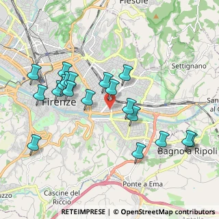 Mappa Via Urbano Rattazzi, 50136 Firenze FI, Italia (2.05947)