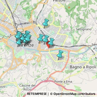 Mappa Via Urbano Rattazzi, 50136 Firenze FI, Italia (2.03333)