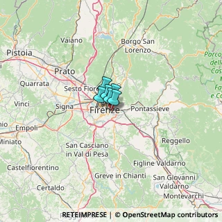 Mappa Via Urbano Rattazzi, 50136 Firenze FI, Italia (37.222)