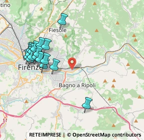 Mappa Via S. Michele a Rovezzano, 50135 Firenze FI, Italia (4.35474)
