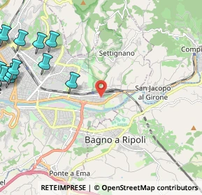 Mappa Via S. Michele a Rovezzano, 50135 Firenze FI, Italia (3.52615)