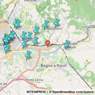 Mappa Via S. Michele a Rovezzano, 50136 Firenze FI, Italia (2.928)