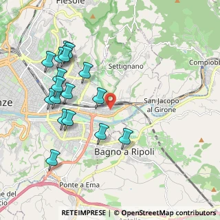 Mappa Via di S. Michele a Rovezzano, 50136 Firenze FI, Italia (2.21471)