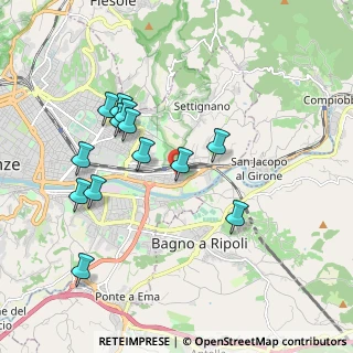 Mappa Via S. Michele a Rovezzano, 50135 Firenze FI, Italia (1.89923)