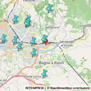 Mappa Via di S. Michele a Rovezzano, 50136 Firenze FI, Italia (2.61417)