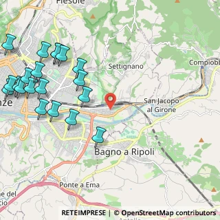 Mappa Via di S. Michele a Rovezzano, 50136 Firenze FI, Italia (2.943)