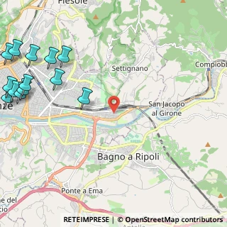 Mappa Via di S. Michele a Rovezzano, 50136 Firenze FI, Italia (3.52615)