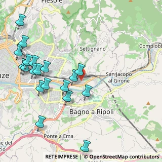 Mappa Via S. Michele a Rovezzano, 50136 Firenze FI, Italia (2.55105)