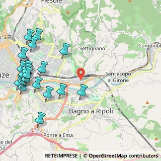 Mappa Via di S. Michele a Rovezzano, 50136 Firenze FI, Italia (2.864)