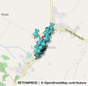 Mappa Strada S. Fortunato, 61039 San Costanzo PU, Italia (0.20357)